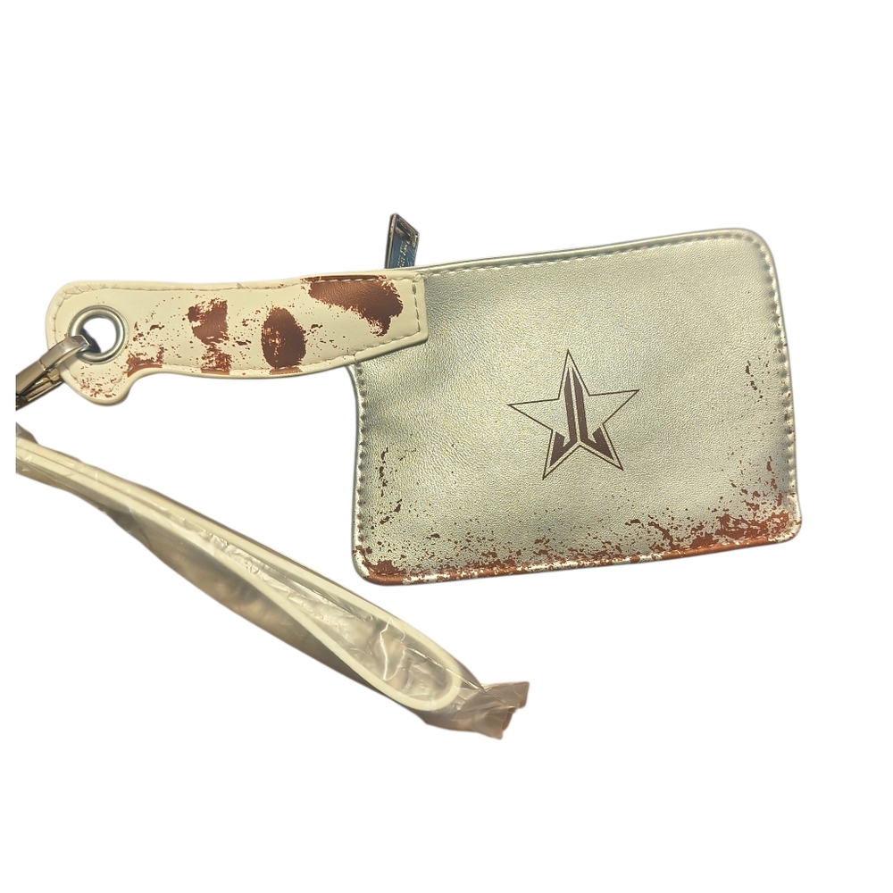 Jeffree Star Cleaver Zippered Wristlet- Brand New